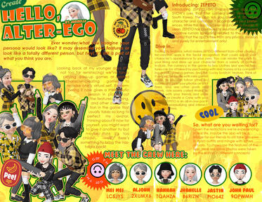 MAGAZINE ZEPETO page