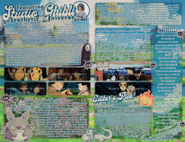 MAGAZINE Studio Ghibli page